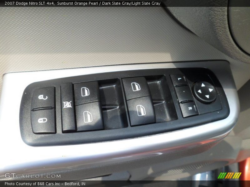 Sunburst Orange Pearl / Dark Slate Gray/Light Slate Gray 2007 Dodge Nitro SLT 4x4