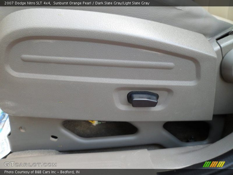 Sunburst Orange Pearl / Dark Slate Gray/Light Slate Gray 2007 Dodge Nitro SLT 4x4