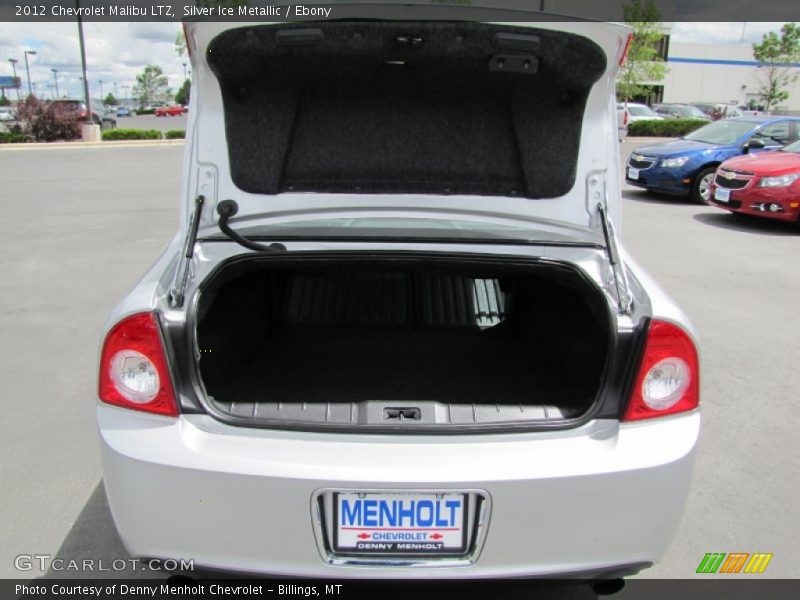 Silver Ice Metallic / Ebony 2012 Chevrolet Malibu LTZ