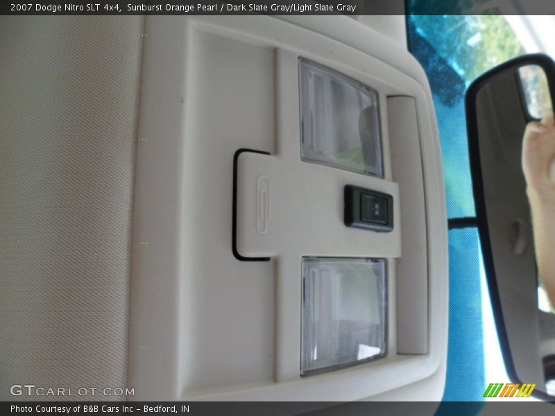 Sunburst Orange Pearl / Dark Slate Gray/Light Slate Gray 2007 Dodge Nitro SLT 4x4