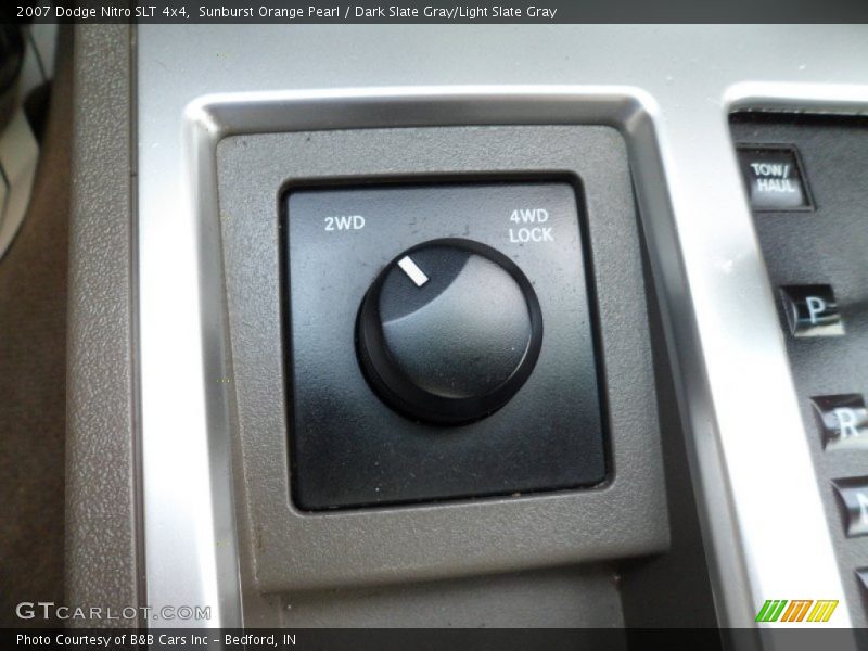 Sunburst Orange Pearl / Dark Slate Gray/Light Slate Gray 2007 Dodge Nitro SLT 4x4