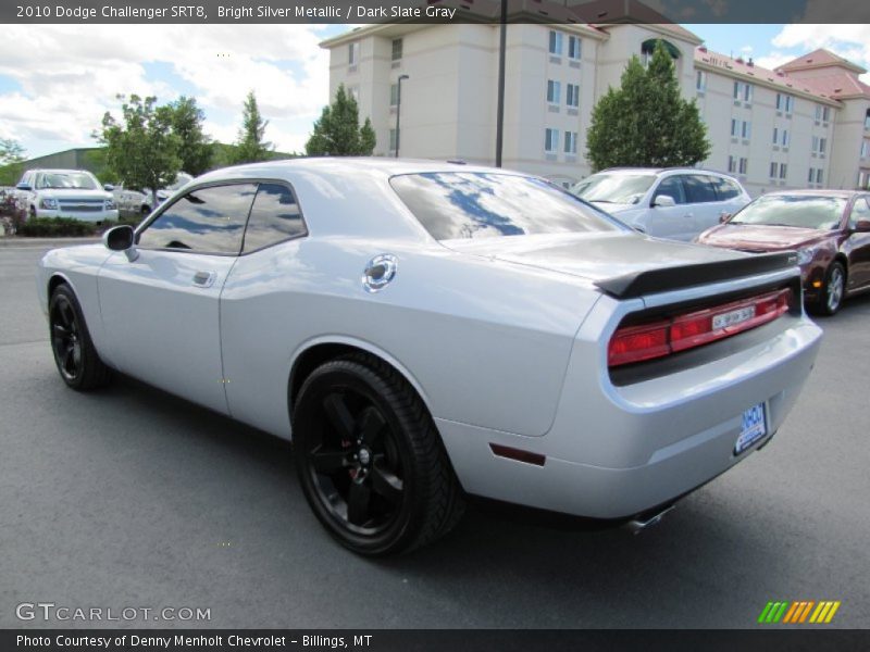 Bright Silver Metallic / Dark Slate Gray 2010 Dodge Challenger SRT8