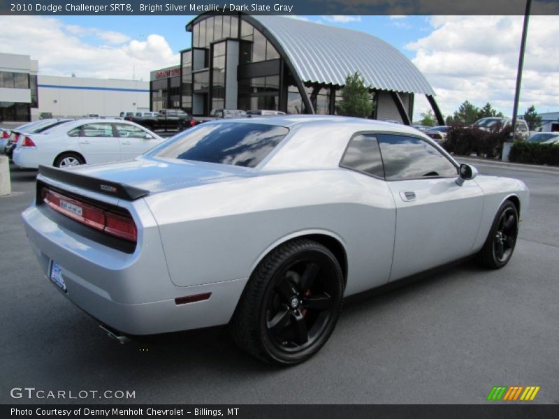Bright Silver Metallic / Dark Slate Gray 2010 Dodge Challenger SRT8