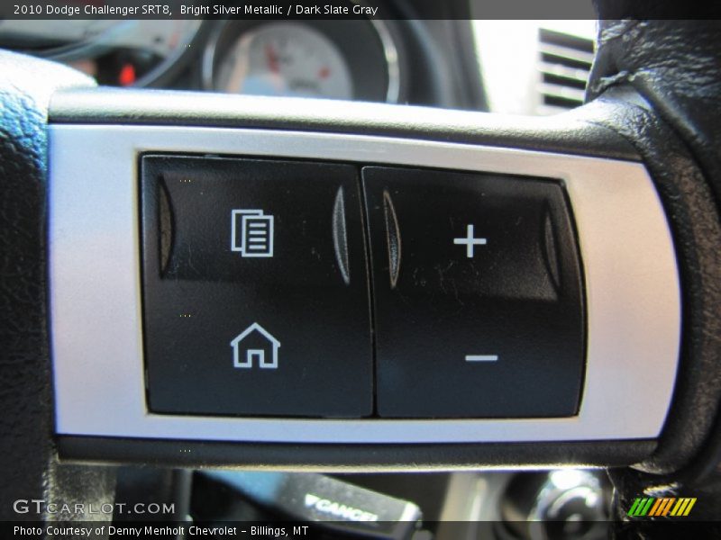 Bright Silver Metallic / Dark Slate Gray 2010 Dodge Challenger SRT8