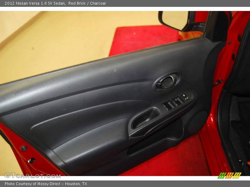 Red Brick / Charcoal 2012 Nissan Versa 1.6 SV Sedan