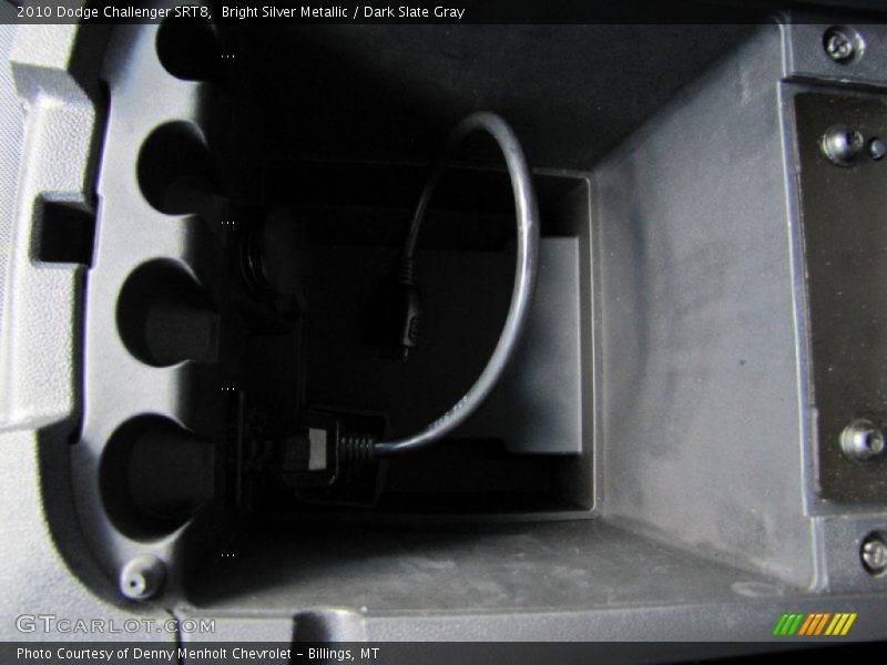 Bright Silver Metallic / Dark Slate Gray 2010 Dodge Challenger SRT8