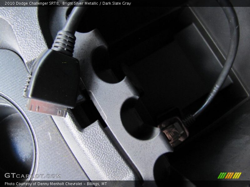 Bright Silver Metallic / Dark Slate Gray 2010 Dodge Challenger SRT8