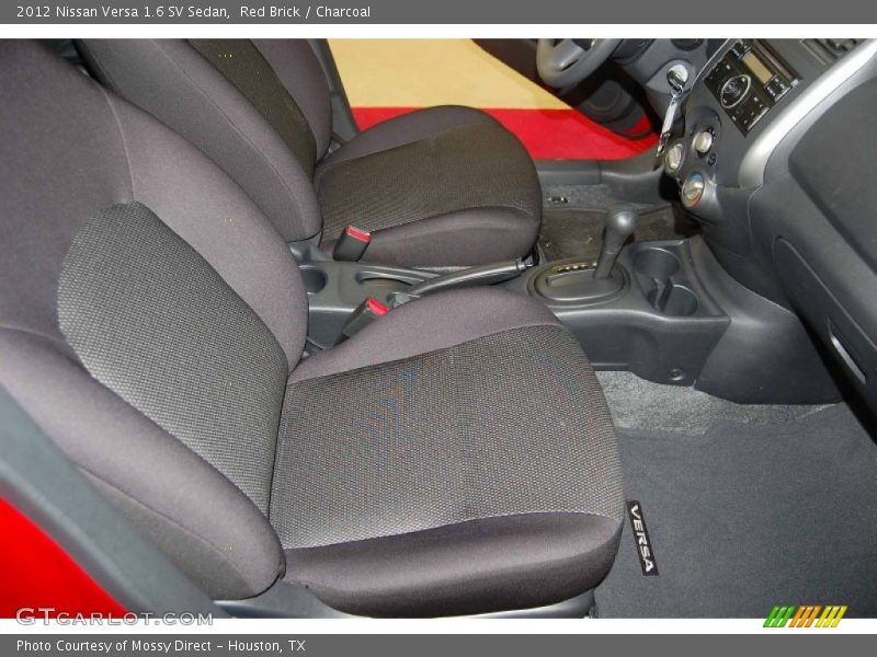 Red Brick / Charcoal 2012 Nissan Versa 1.6 SV Sedan