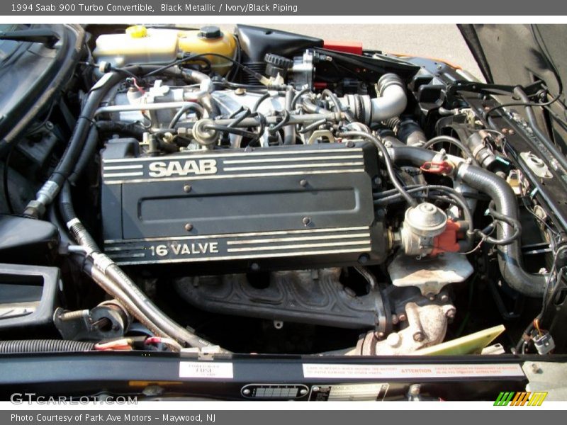 1994 900 Turbo Convertible Engine - 2.0 Liter Turbocharged DOHC 16-Valve 4 Cylinder