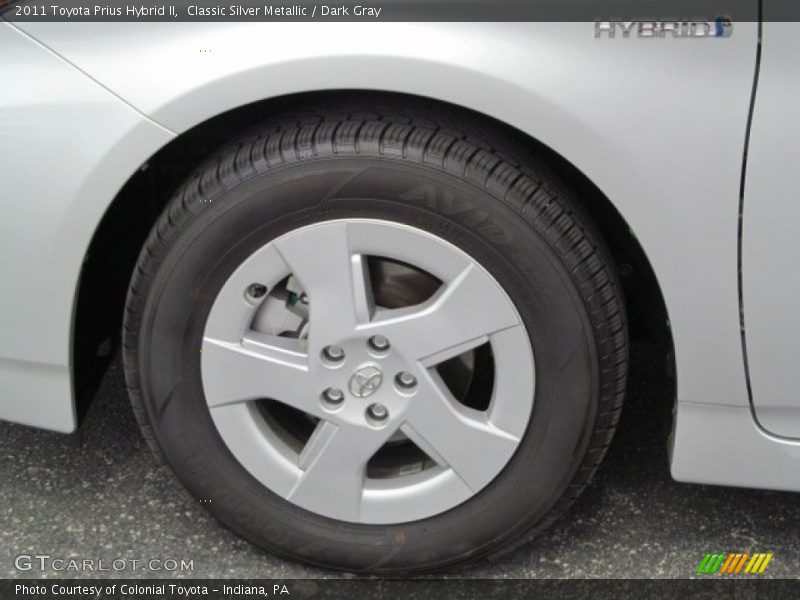 Classic Silver Metallic / Dark Gray 2011 Toyota Prius Hybrid II
