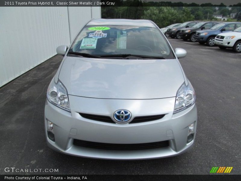 Classic Silver Metallic / Dark Gray 2011 Toyota Prius Hybrid II