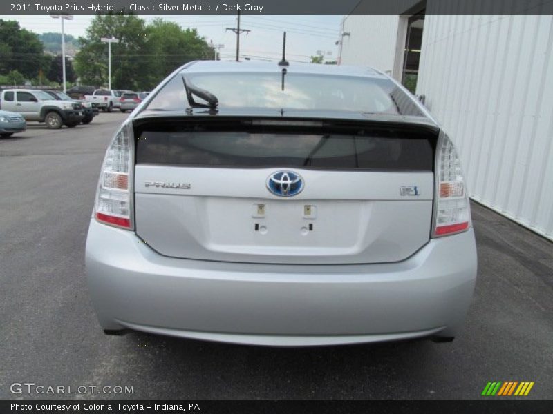 Classic Silver Metallic / Dark Gray 2011 Toyota Prius Hybrid II