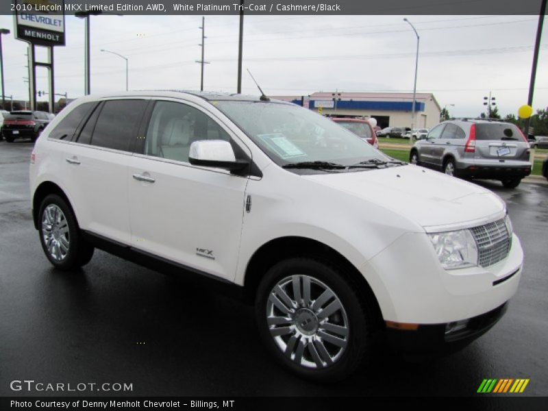 White Platinum Tri-Coat / Cashmere/Black 2010 Lincoln MKX Limited Edition AWD