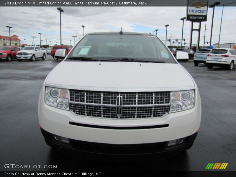 White Platinum Tri-Coat / Cashmere/Black 2010 Lincoln MKX Limited Edition AWD