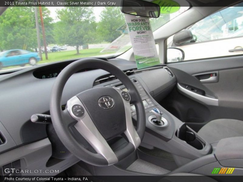 Classic Silver Metallic / Dark Gray 2011 Toyota Prius Hybrid II