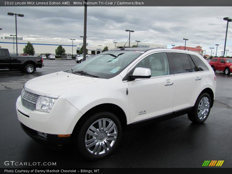 White Platinum Tri-Coat / Cashmere/Black 2010 Lincoln MKX Limited Edition AWD