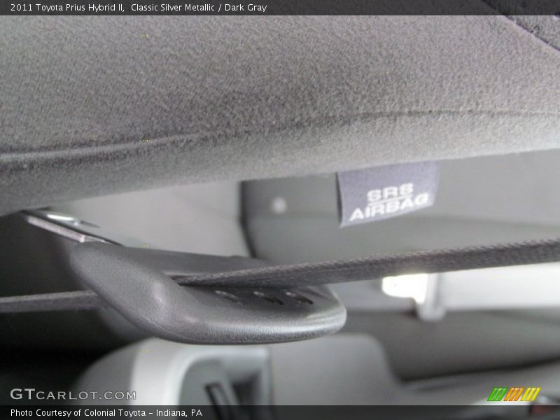 Classic Silver Metallic / Dark Gray 2011 Toyota Prius Hybrid II