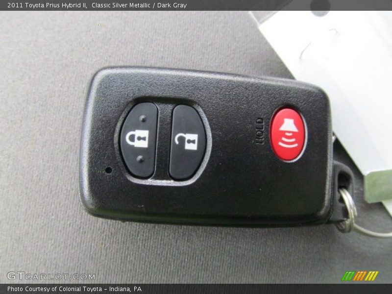Classic Silver Metallic / Dark Gray 2011 Toyota Prius Hybrid II