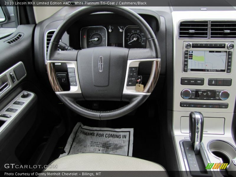 White Platinum Tri-Coat / Cashmere/Black 2010 Lincoln MKX Limited Edition AWD