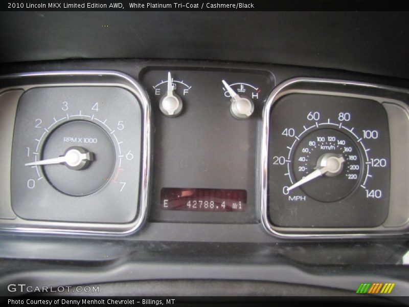 White Platinum Tri-Coat / Cashmere/Black 2010 Lincoln MKX Limited Edition AWD