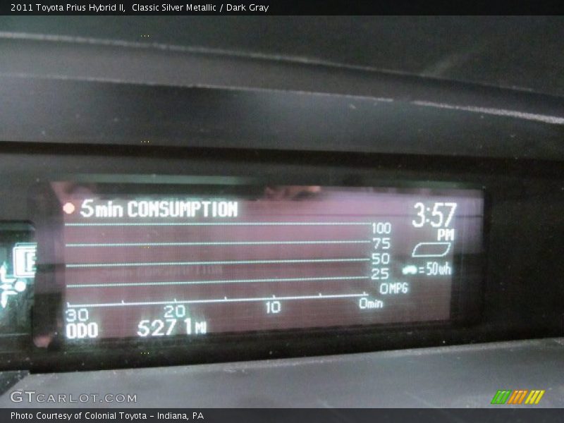 Classic Silver Metallic / Dark Gray 2011 Toyota Prius Hybrid II