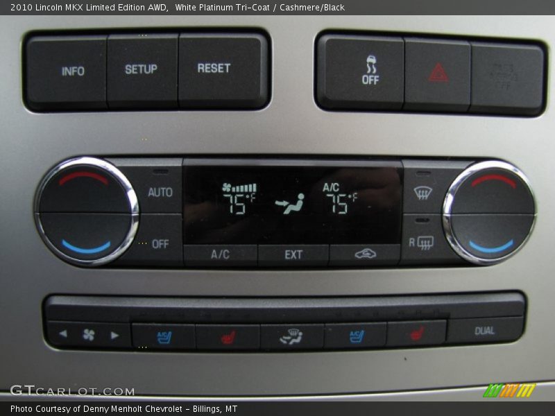 White Platinum Tri-Coat / Cashmere/Black 2010 Lincoln MKX Limited Edition AWD