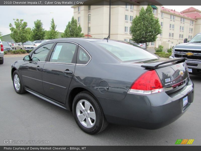 Cyber Gray Metallic / Gray 2010 Chevrolet Impala LT