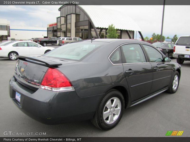 Cyber Gray Metallic / Gray 2010 Chevrolet Impala LT