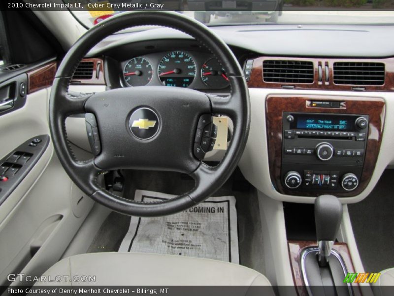 Cyber Gray Metallic / Gray 2010 Chevrolet Impala LT