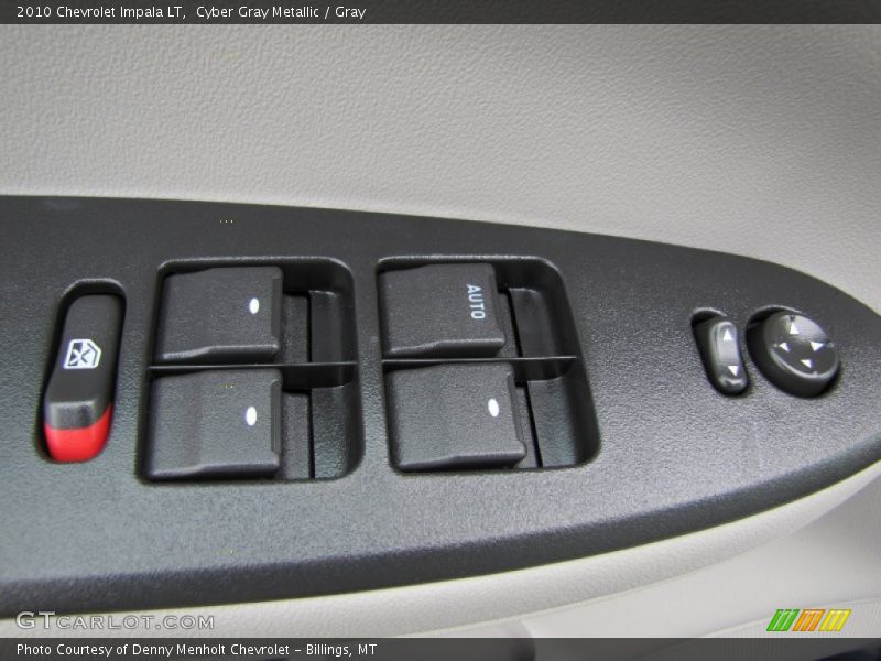 Cyber Gray Metallic / Gray 2010 Chevrolet Impala LT