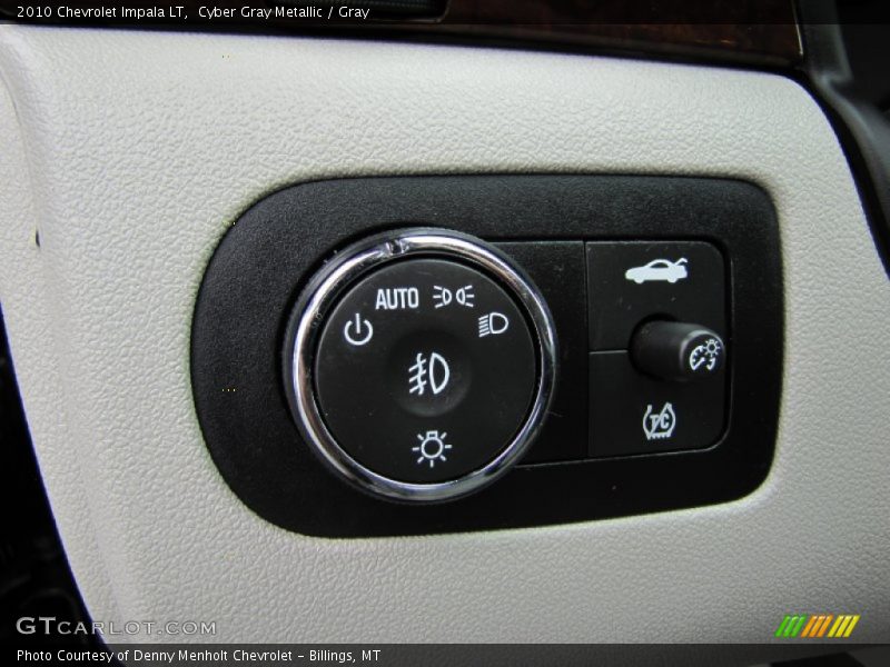 Cyber Gray Metallic / Gray 2010 Chevrolet Impala LT