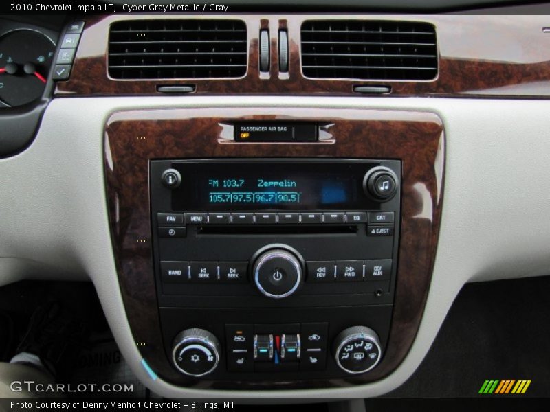 Cyber Gray Metallic / Gray 2010 Chevrolet Impala LT