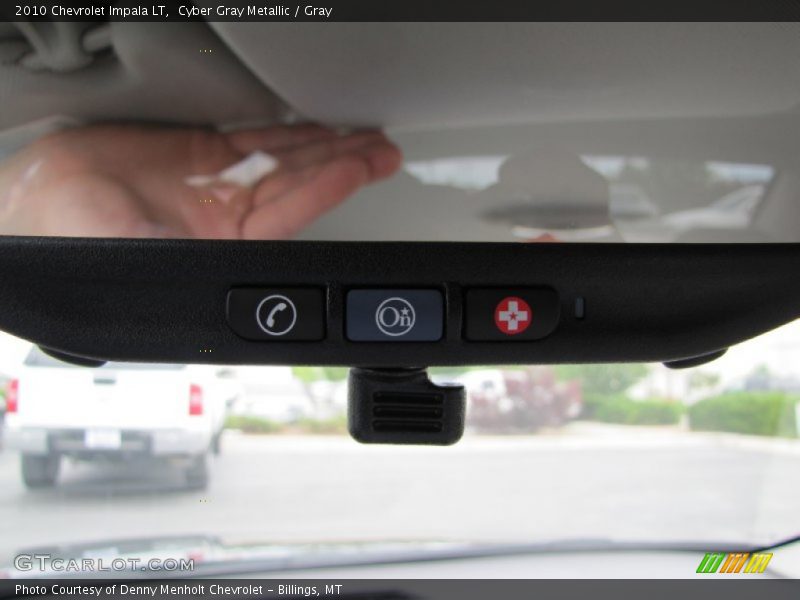 Cyber Gray Metallic / Gray 2010 Chevrolet Impala LT