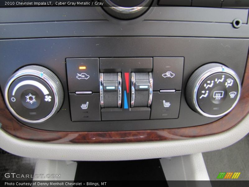 Cyber Gray Metallic / Gray 2010 Chevrolet Impala LT