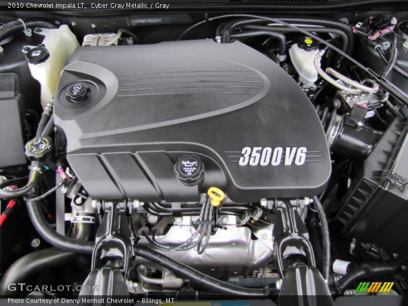 Cyber Gray Metallic / Gray 2010 Chevrolet Impala LT