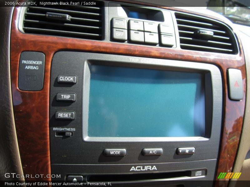 Nighthawk Black Pearl / Saddle 2006 Acura MDX