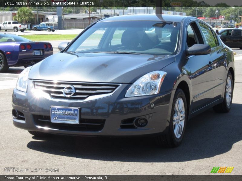 Metallic Slate / Charcoal 2011 Nissan Altima 2.5 S