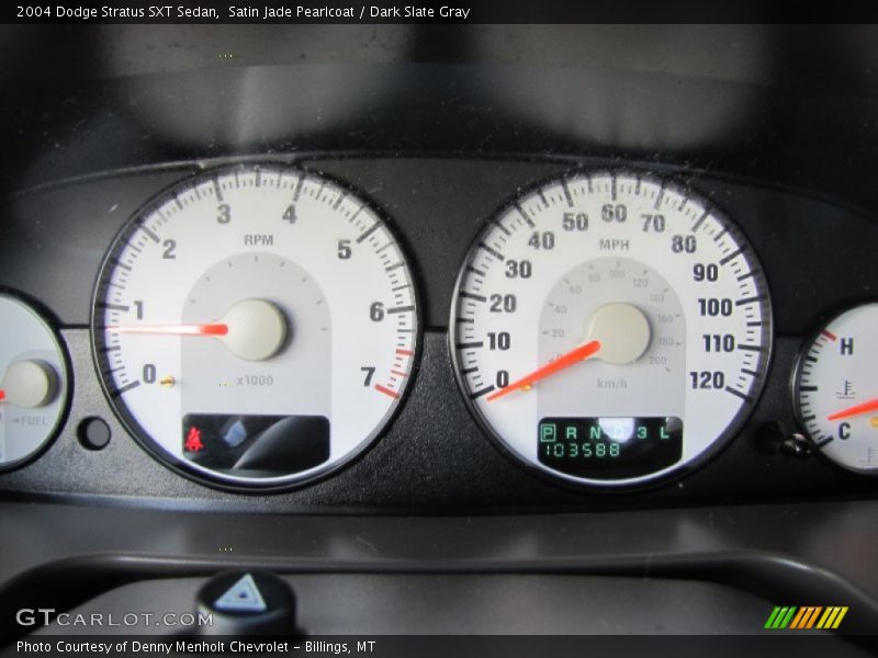  2004 Stratus SXT Sedan SXT Sedan Gauges