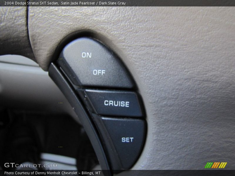 Satin Jade Pearlcoat / Dark Slate Gray 2004 Dodge Stratus SXT Sedan