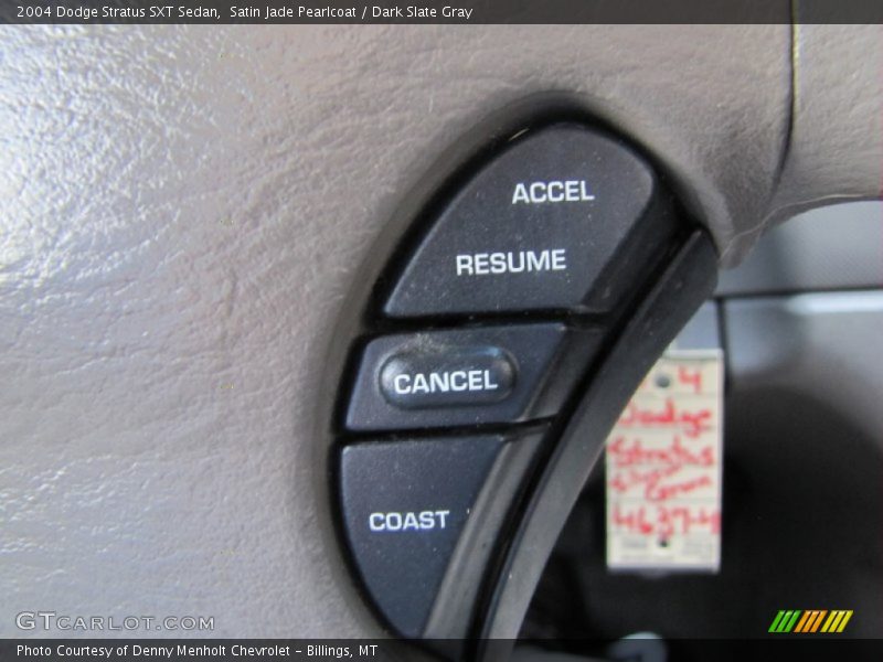 Satin Jade Pearlcoat / Dark Slate Gray 2004 Dodge Stratus SXT Sedan