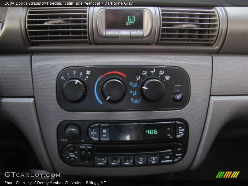 Controls of 2004 Stratus SXT Sedan