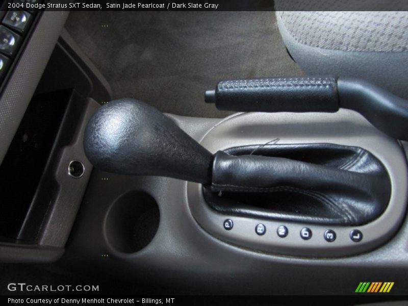 Satin Jade Pearlcoat / Dark Slate Gray 2004 Dodge Stratus SXT Sedan