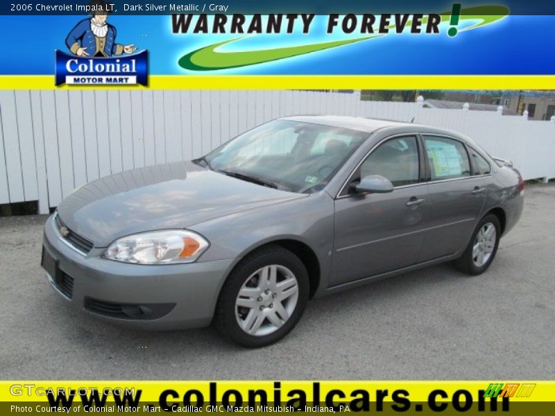 Dark Silver Metallic / Gray 2006 Chevrolet Impala LT