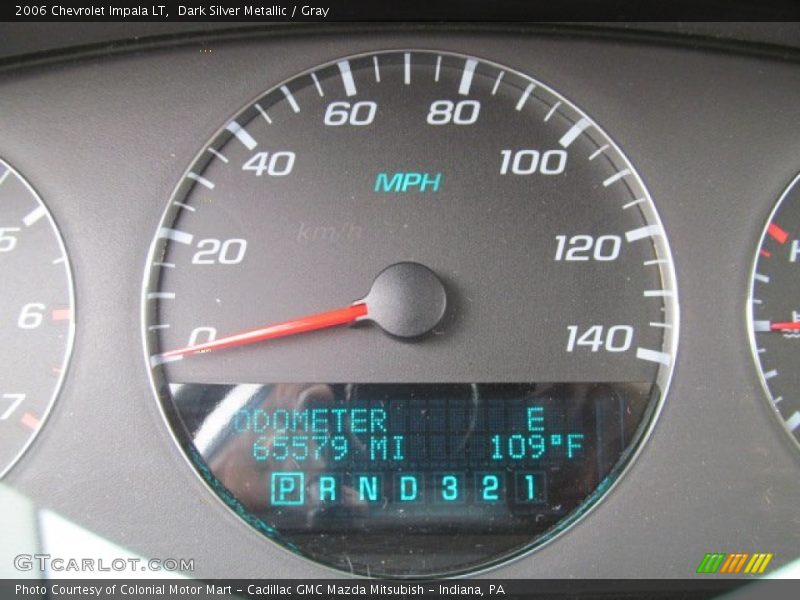 Dark Silver Metallic / Gray 2006 Chevrolet Impala LT