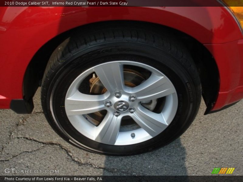 Inferno Red Crystal Pearl / Dark Slate Gray 2010 Dodge Caliber SXT