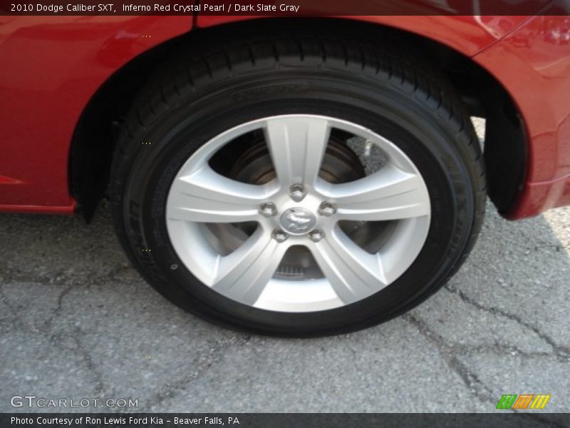 Inferno Red Crystal Pearl / Dark Slate Gray 2010 Dodge Caliber SXT