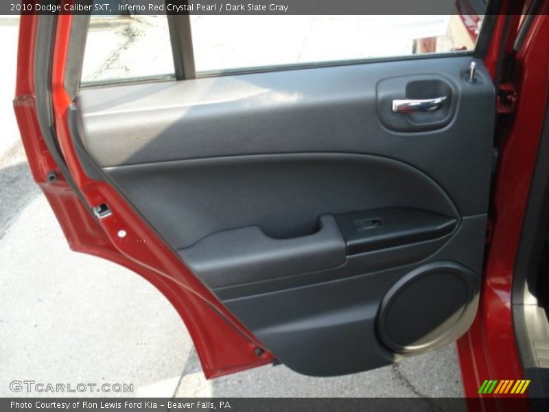 Inferno Red Crystal Pearl / Dark Slate Gray 2010 Dodge Caliber SXT