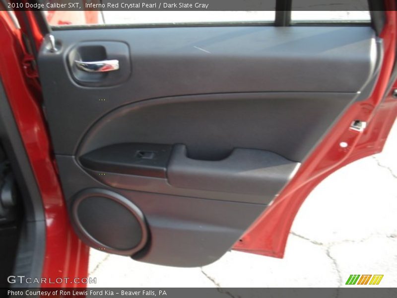 Inferno Red Crystal Pearl / Dark Slate Gray 2010 Dodge Caliber SXT