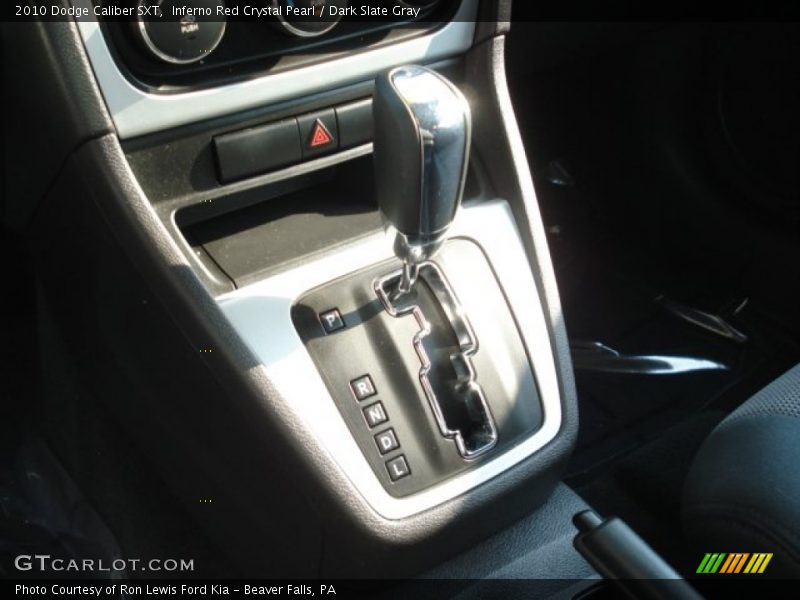 Inferno Red Crystal Pearl / Dark Slate Gray 2010 Dodge Caliber SXT