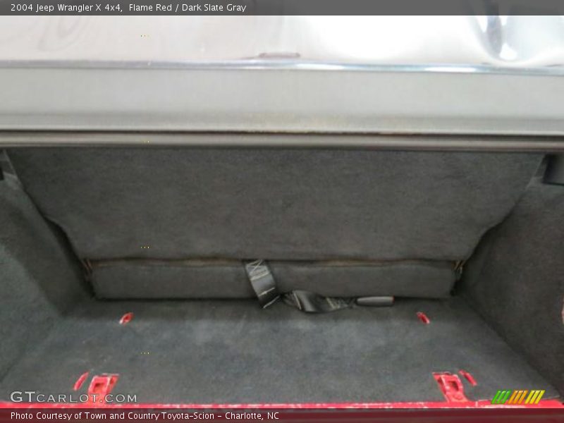 Flame Red / Dark Slate Gray 2004 Jeep Wrangler X 4x4